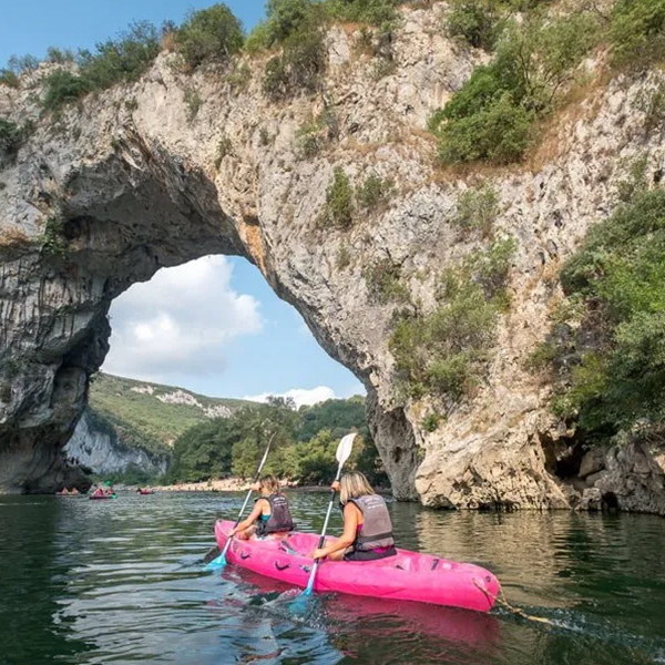 Canoé en Ardèche